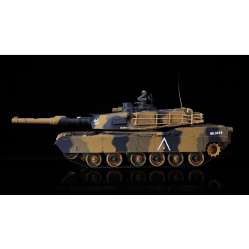 Ferngesteuerter Panzer ASG/IR/Sound 1:24 U.S. M1A2 Abrams RTR 2,4 GHz – Heng Long 3816